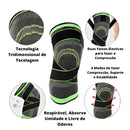 Joelheira Tamanho Universal Compressão Auxiliador Prevenção de Lesões Proteção Ajustável Fitness Cross