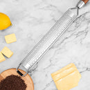 Ralador de queijo Leeseph com cabo de madeira, ralador de vegetais de aço inoxi