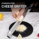 Ralador de queijo Leeseph com cabo de madeira, ralador de vegetais de aço inoxi